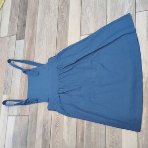 Knee Length Overall Dress